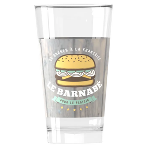 Personalised Wobz Beer glass Shaker 37CL Europe Design Custom with Digital Printing <b>No</b> Minimum Quantity Made in France Party - Product Image 1