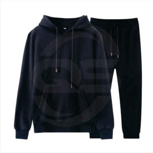 Chándal personalizado de lana de algodón 100% para hombre, nueva ropa deportiva para correr, chándal activo - Product Image 4