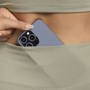 Best Selling High Quality Breathable Eco-Friendly Women's Gym Shorts Customizable Elastic Waist Spandex/<b>Nylon</b> <b>Fabric</b> Casual Wear - Product Image 6