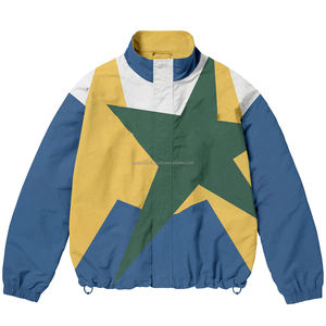 2025 Private Label <b>Women</b> <b>Windbreaker</b> Jackets Varsity Jackets Zip up Outerwear <b>Windbreaker</b> with Pockets <b>for</b> Ladies <b>For</b> Unisex - Product Image 1