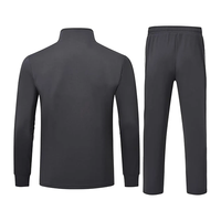 Ensemble de survêtement décontracté deux pièces pour homme, coupe oversize, coupe-vent imprimé écologique, veste de sport streetwear