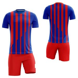 Customized Soccer Jersey Set Number Name Printing for Clubs <b>School</b> Teams Unisex Adults Soccer Training <b>Uniform</b> 100% Polyester - Product Image 3