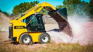 Chargeuse compacte à chenilles de 1179 kg de capacité nominale, moteur diesel robuste de 72 CV, levage radial, engin de chantier avec moteur Yanmar - Product Image 4