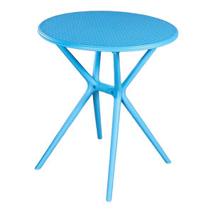 Multicolored 65cm <b>Round</b> Plastic <b>Table</b> for Restaurants ST3025 - Product Image 1