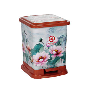 ถังขยะอัจฉริยะ8009ในห้องน้ำถังขยะทรงสี่เหลี่ยมขนาดกลางพร้อมที่จับ - Product Image 5