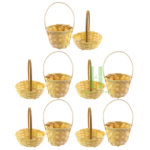 Panier de fleurs de plantes en jonc de mer coloré pour la décoration de la maison OEM de panier de rangement en jonc de mer fait à la main du fabricant vietnamien - Product Image 6