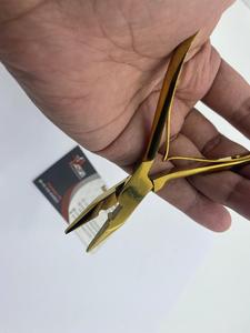 Kit d'outils de pinces professionnelles en microbilles plaquées or de qualité supérieure pour enlever les microbilles avec logo personnalisé - Product Image 5