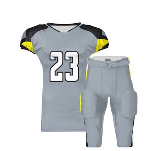 Conjunto de Uniforme de Fútbol Americano Unisex de Poliéster de Alta Calidad, Transpirable, de Secado Rápido, con Logotipo Personalizado Sublimado, Tallas Grandes - Product Image 4