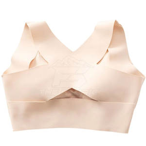 Sujetador Deportivo Sin Costuras con Relleno Extraíble y Tirantes Ajustables que Brindan Excelente Soporte para Entrenamientos de Alto Rendimiento - Product Image 5