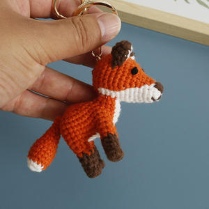 Llaveros de Animales Hechos a Mano al por Mayor: Llaveros de Zorro y Pingüino, Decoración y Regalos para Uso Diario, Aptos para Todas las Edades - Product Image 6