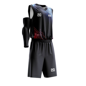 Kit de baloncesto personalizado deportivo de alta calidad para hombres, uniforme de baloncesto para Club de equipo, ropa deportiva, uniforme de baloncesto - Product Image 6