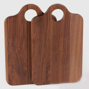 Modern 100% Natural Wood Chopping Board Handcrafted Kitchen <b>Accessories</b> for Vegetables Cutting Features Handle for Home Use - Product Image 3