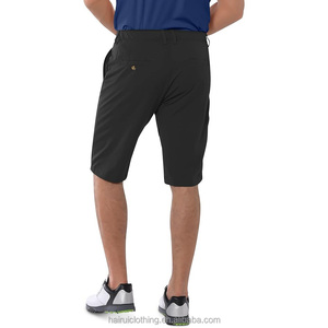 Pantalones Cortos de Golf para Hombre, Tendencia Actual, 100% Algodón, Sólidos, Casuales, Transpirables y Cómodos para Actividades de Verano - Product Image 3