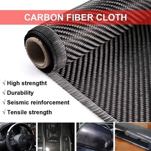 Alta resistência 3k 1m Largura 10m comprimento 240gsmTwill Weave <span class=keywords><strong>Carbon</strong></span> <span class=keywords><strong>Fiber</strong></span> Fabric - Product Image 2