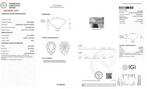 Diamante de Laboratorio de Corte Pera Rosa Intenso de 4 Quilates, Certificado IGI, Claridad VS, Diamante Cultivado en Laboratorio para Joyería - Product Image 2