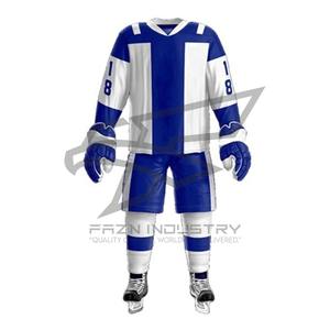 Uniforme de hockey sobre hielo Venta al por mayor Impresión sublimada Equipo profesional Jersey Set Suministro directo de fábrica - Product Image 4