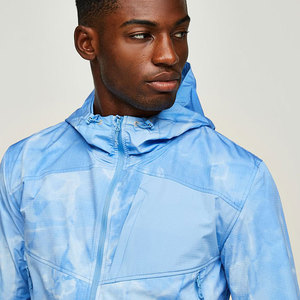 Cortavientos impermeable transpirable resistente al agua a prueba de viento chaqueta al aire libre para hombre personalizado equipo de fútbol cortavientos - Product Image 3