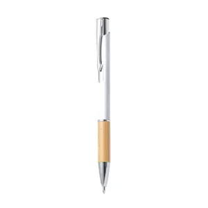 Penna a Sfera in Bambù Sostenibile Kolka, Gadget Promozionale per la Sostenibilità - Product Image 1