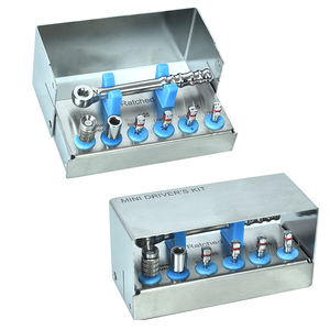 Kit de Destornilladores Universales para Implantes Dentales, 8 Piezas, Calidad Premium, Destornilladores Manuales de Trinquete de Acero Inoxidable 304 - Product Image 1