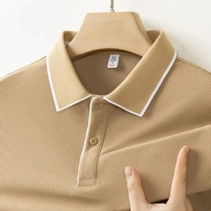 เสื้อเชิ้ตผู้ชายพรีเมียมทรงเข้ารูป ผ้าฝ้ายถัก 100% กันยับ ปักลายพิมพ์ สำหรับใส่ในกระเป๋าเสื้อ แขนสั้นคลาสสิก สไตล์ลำลองสปอร์ต - Product Image 4