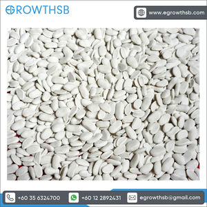 Película de HDPE y LDPE de alta calidad, fabricación de materia crudo, grado Industrial, relleno CC, mezcla Masterbatch, Gránulos blancos de plástico, en venta - Product Image 2