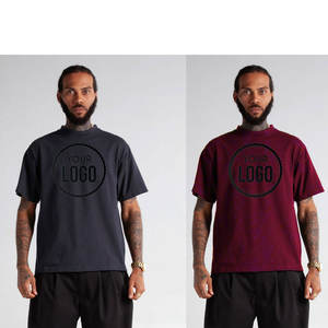 Logotipo personalizado de alta calidad Heavyweight Shaka Wear 7,5 oz Max Logo Loose Fit Custom Logo Oversize Streetwear Tee para hombres - Product Image 4