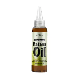 60ML Wholesale ODM Batana Hair Oil Enhances Hair and Skin Radiance Organic Natural Batana Oil For Hair