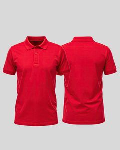 Camiseta Polo de Manga Corta para Hombre, 100% Algodón, Transpirable, Diseño Sólido Informal, Talla Grande, Logotipo Bordado - Product Image 5