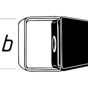 Hazet Automotive Rubber Angle Scraper - Product Image 2