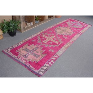 พรมปูพื้นขนาดใหญ่สไตล์ตุรกีวินเทจพรมปูพื้นสีชมพูสำหรับห้องขนาด330 x 1080ft 4ม. - Product Image 1