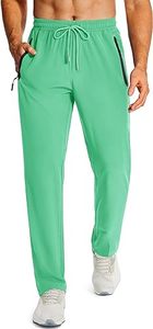Pantalons de jogging athlétiques pour hommes personnalisés, légers, respirants, à séchage rapide, avec poches zippées pour la salle de sport et l'entraînement - Product Image 3