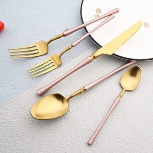 Offre Spéciale d'usine Nouveau design de couverts en métal personnalisés Vaisselle jetable en acier pour usage domestique pour la cuisine et le café - Product Image 5