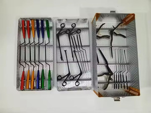 Ensemble d'instruments de chirurgie spinale mini-invasive MIS en acier inoxydable, source d'alimentation manuelle pour la colonne lombaire postérieure, Narham Enterprises - Product Image 5