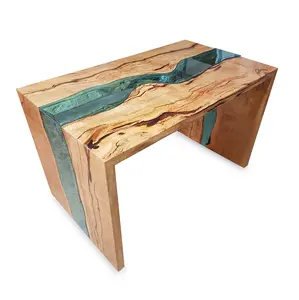 Stylish Resin Epoxy Dinning Coffee Table Hand Made Luxury Decor Furniture Resin Epoxy Coffee Dinning Table At Factory Price