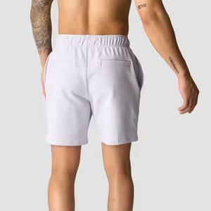 Alta calidad logotipo personalizado Casual al por mayor de peso pesado 100% algodón gimnasio pantalones cortos deportivos de lana transpirable pantalones cortos de sudor para los hombres - Product Image 4