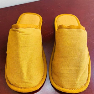New Open Toe Breathable <b>Slippers</b> Solid Color Casual <b>Slippers</b> Spa <b>Slippers</b> for Guests Hotel Travel Unisex Universal Size Washable - Product Image 1