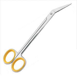 Plastic Handle <b>Nail</b> Cuticle <b>Scissors</b> Stainless Steel Blade Sharp End <b>Nail</b> Cutting <b>Scissors</b> - Product Image 4