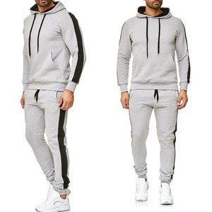 <b>Running</b> Suits & Sweat suits Set Winter Cotton Fleece <b>Hoodie</b> Heavyweight Tracksuit Set Casual Sportwear Jogging Suit For Training - Product Image 3