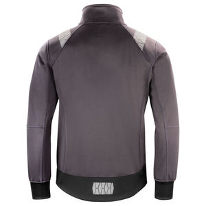 แจ็กเก็ตซอฟต์เชลล์สองโทนของผู้ชาย OEM เสื้อแจ็กเก็ตซอฟต์เชลล์กันน้ำกันลมดีไซน์แบบกำหนดเอง - Product Image 6