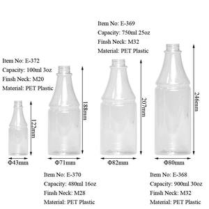 Bouteilles souples en PET de qualité alimentaire personnalisées de 100 ml, 480 ml, 750 ml, 900 ml pour sauces, avec impression sérigraphiée et buse rechargeable pour miel - Product Image 6