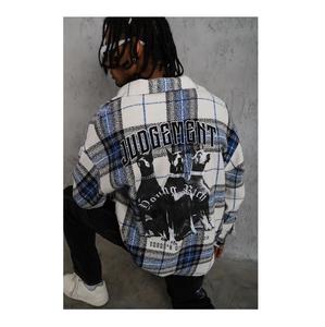 Camisas de Invierno para Hombre, Talla Grande, 100% Algodón, Antiarrugas, Antibolitas, Transpirables, Ecológicas, Estampadas, Estilo Urbano - Product Image 4