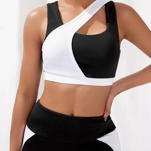 Mallas acanaladas personalizadas a la moda 2025 para correr Fitness Scrunch Butt mallas de cintura alta para mujer - Product Image 3