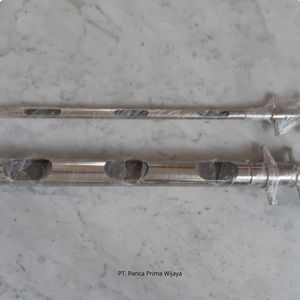 Sonda de Muestreo de Granos de Doble Tubo de Acero Inoxidable SUS304 de Alta Calidad, 110 cm, 5% de Precisión, Marca Ogawa, para Arroz, Maíz y Soja - Product Image 1
