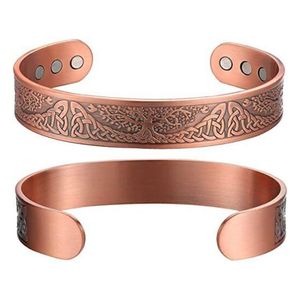 Antique <b>Copper</b> Plated Vintage Eco-Friendly <b>Copper</b> Alloy Bracelet and Matching Finger Ring Hand Cuff for Unisex Gift Accessories - Product Image 3