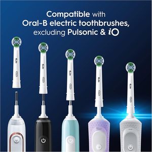 Têtes de brosse à dents électriques Oral-B Pro Precision Clean Original, poils en forme de X et angulaires pour un nettoyage plus profond de la plaque dentaire, lot de 10 - Product Image 3