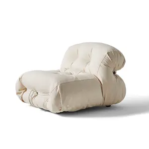 Американский Бегемот средневековый односпальный стул дизайнерский легкий роскошный стальной зуб ткань ретро джинсовый стул для отдыха