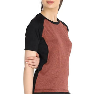 เสื้อยืดสำหรับผู้หญิงผ้าคอตตอนแห้งเร็วเสื้อยืดลายพิมพ์ออกแบบได้ตามต้องการเป็นมิตรกับสิ่งแวดล้อม - Product Image 3