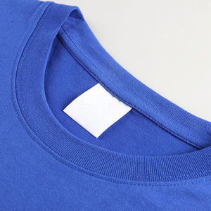 Camiseta Lisa unisex para hombre de alta calidad 100% algodón tela de lona blanca personalizada al por mayor para hombres - Product Image 5