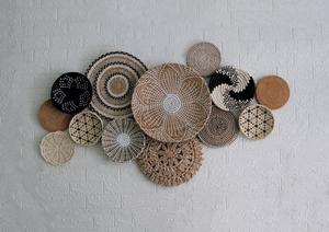 Arte de yute para colgar en la pared, para el hogar Decoración elegante, Hotel, venta al por mayor - Product Image 5