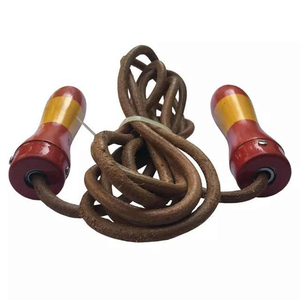 เชือกกระโดดมือจับไม้เชือกกระโดดเชือกกระโดดเชือกกระโดดแบบทึบทำจากเหล็กไม่มีคำวิจารณ์ผู้ผลิตโรงงาน - Product Image 2